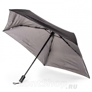 Зонт AMEYOKE OK55-L (06) Черный-серебро