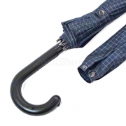 Зонт трость Ame Yoke L70-CH (16) Клетка, Синий