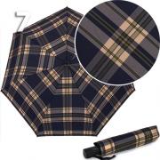 Зонт Три слона L3767 00709 Клетка синий зеленый, женский