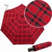 Зонт Три Cлона L3767 06835 Клетка красный, женский