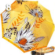 Зонт Три Слона L-3854 (A) 18762 Цветы, Желтый (сатин)