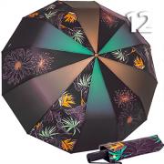 Зонт Три Слона L-3121 (C/25) 18751 Цветы, Зеленый