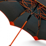 Большой зонт гольфер Fulton S912 01 TITAN Черный