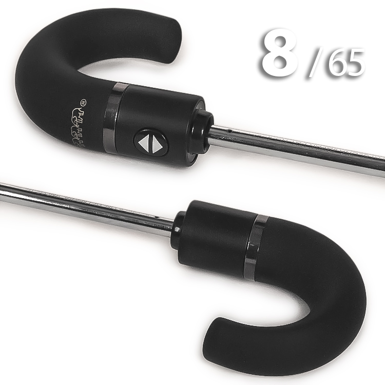 Зонт Три Cлона M-6802 Черный, мужской