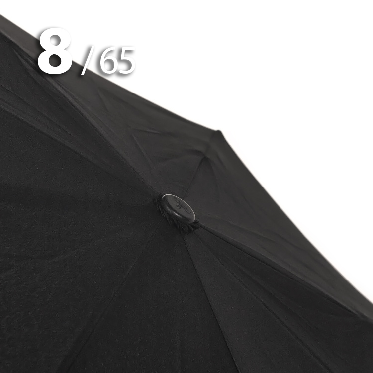 Зонт Три Cлона M-6802 Черный, мужской