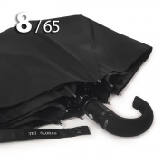 Зонт Три Cлона M-6802 Черный, мужской