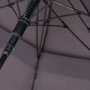 Зонт трость AMEYOKE L75 STORM (03) Серый