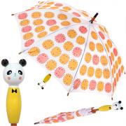 Зонт детский PIERRE VAUX 4020 28 Панда ручка дерево желто-белая