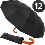 Зонт Ame Yoke OK69-12HW (01) Черный