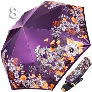 Зонт Три Слона L-3828 (A) 18800 Цветы Фиолетовый (сатин)