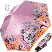 Зонт Три Слона L-3828 (A) 18801 Цветы Розовый (сатин)