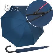Зонт трость Ame Yoke L70-8S (02) Синий (усиленный, при ветре не выворачивается)